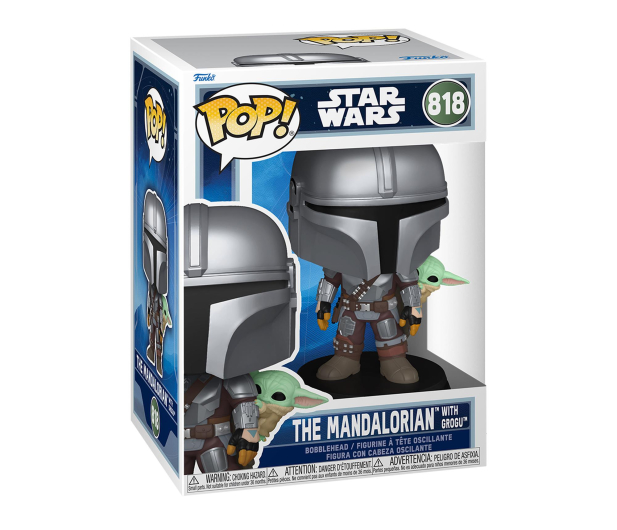 Funko POP POP Star Wars: The Mandalorian & Grogu - The Mandalorian w/G - 1526397 - zdjęcie 3
